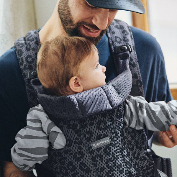 Babytrage MOVE 3D Mesh – Anthrazit/Leopard