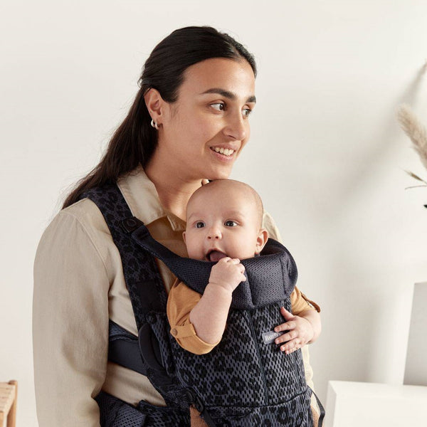 Babytrage MOVE 3D Mesh – Anthrazit/Leopard