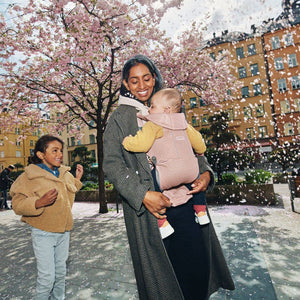 Babytrage MOVE 3D Mesh – Gedämpftes Rosa