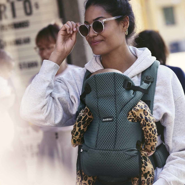 Babytrage MOVE 3D Mesh – Grün