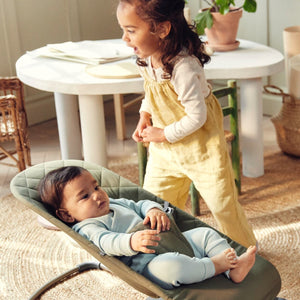 Babywippe BLISS WOVEN – Dunkelgrün