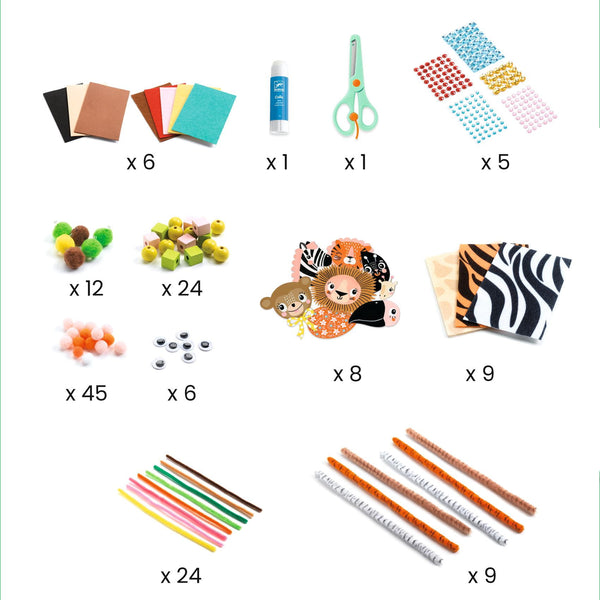 Kreativset Kreative Box – Dschungel - Tublu.de