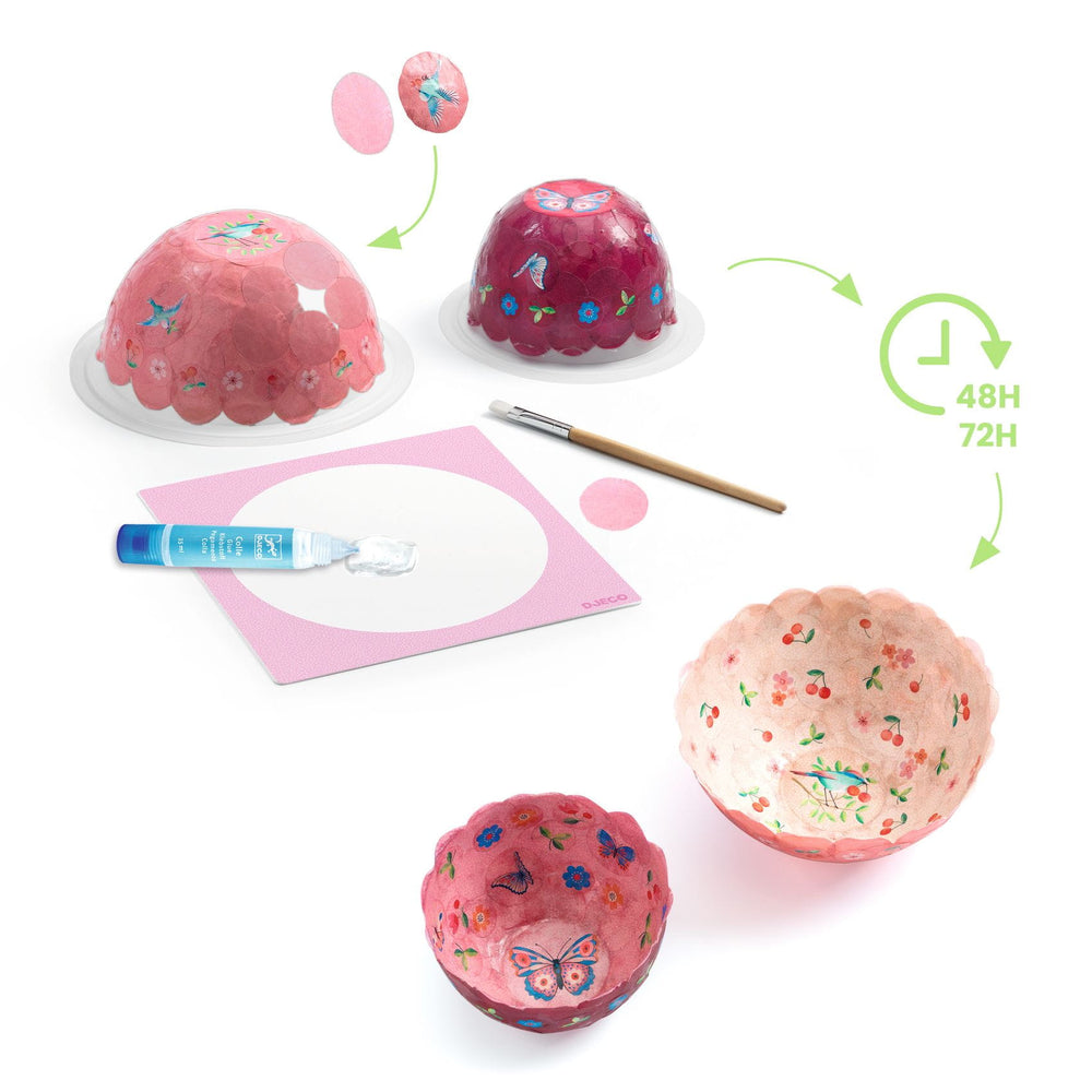 Do it yourself - Papierbecher rosa - Tublu.de
