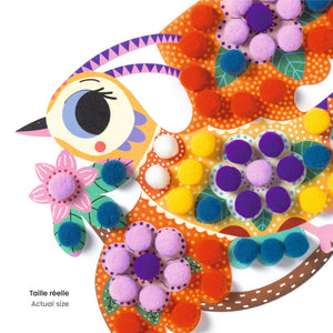 Kunstset – Bilder aus Pompons Vögel - Tublu.de