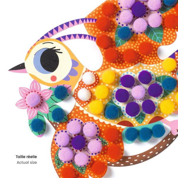 Kunstset – Bilder aus Pompons Vögel - Tublu.de