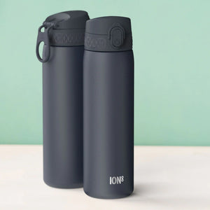 Thermo-Edelstahlflasche 500 ml - Aschblau