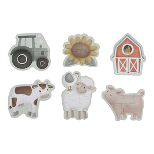 Progressives Puzzle 6 in 1 – Little Farm - Tublu.de