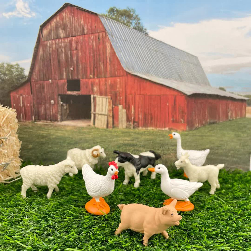 Figurenset in einer Tube TOOB – Tiere auf dem Bauernhof - Tublu.de
