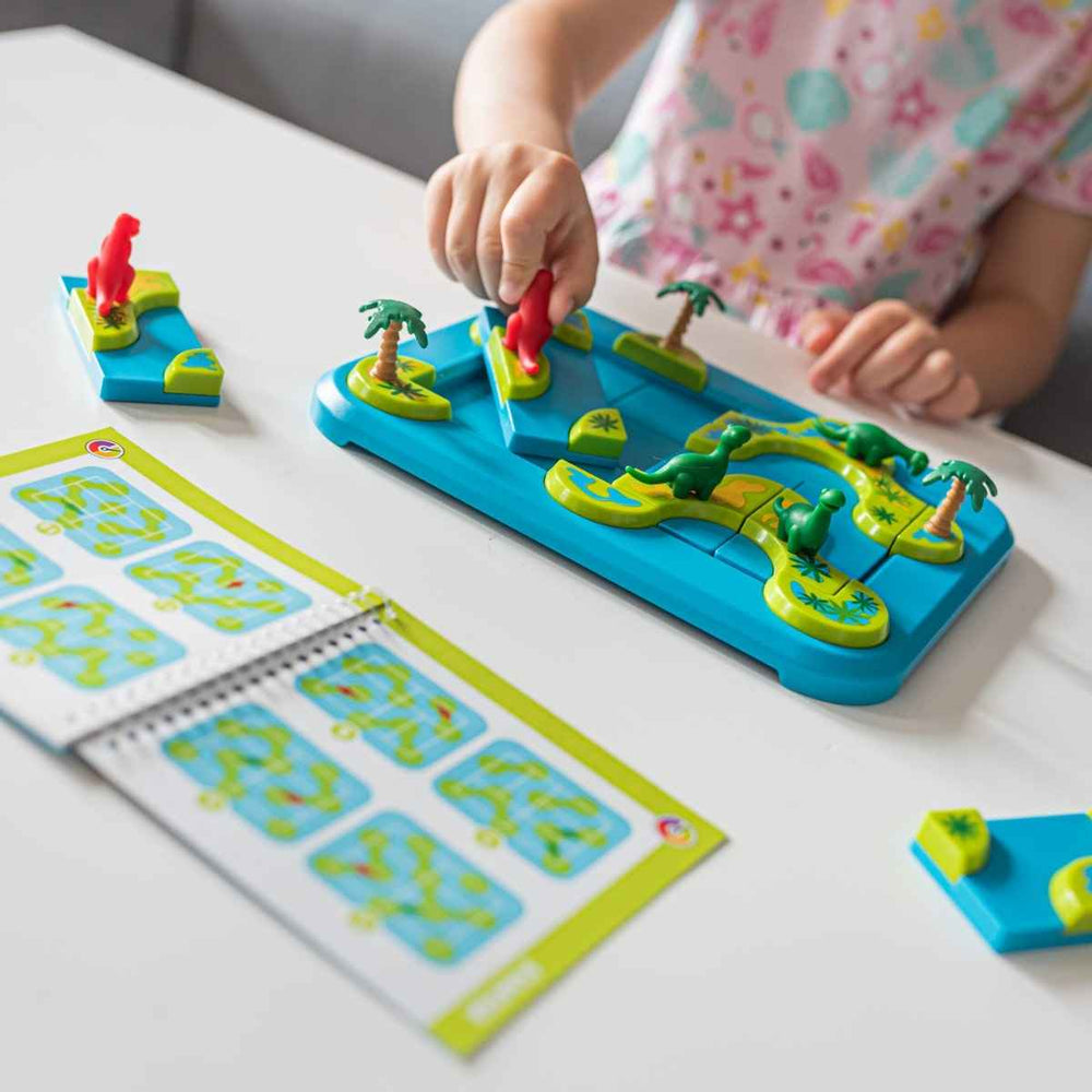 Gra logiczna Smart Games - Dinozaury Tajemnicza Wyspa