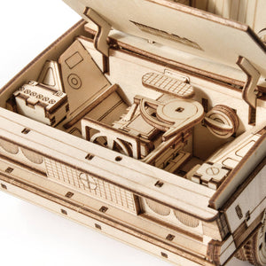 Holzpuzzle 3D-Modell – FSO Polonez 1500