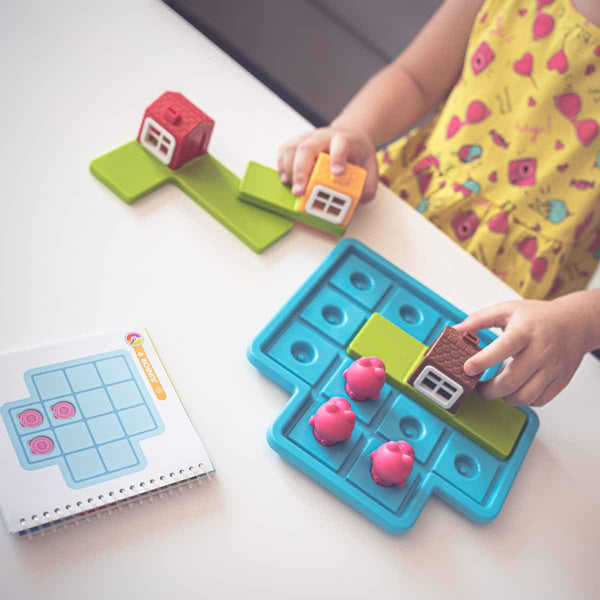Gra logiczna Smart Games - Trzy małe świnki (PL)