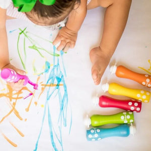 Schaumstoffmarker für Kleinkinder - 6 Farben - Tublu.de