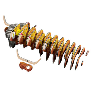 Öko-Puzzle 3D – Schottische Kuh - Tublu.de