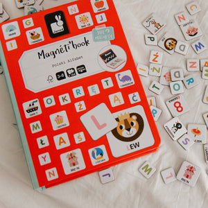 Magnetisches Puzzle Magnetibook – Polnisches Alphabet - Tublu.de