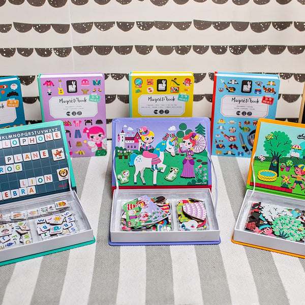 Magnetisches Puzzle Magnetibook – Tiere - Tublu.de