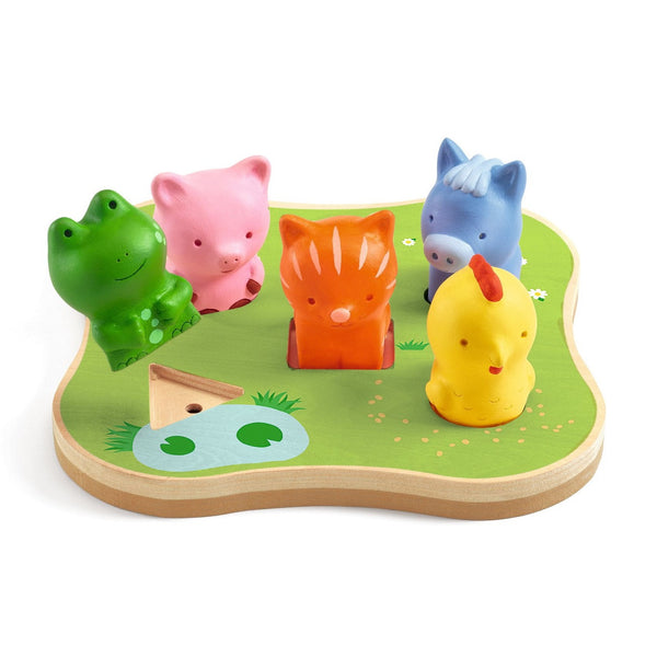 Holz-Puzzle mit Geräuschen  - Caconimo - Tublu.de