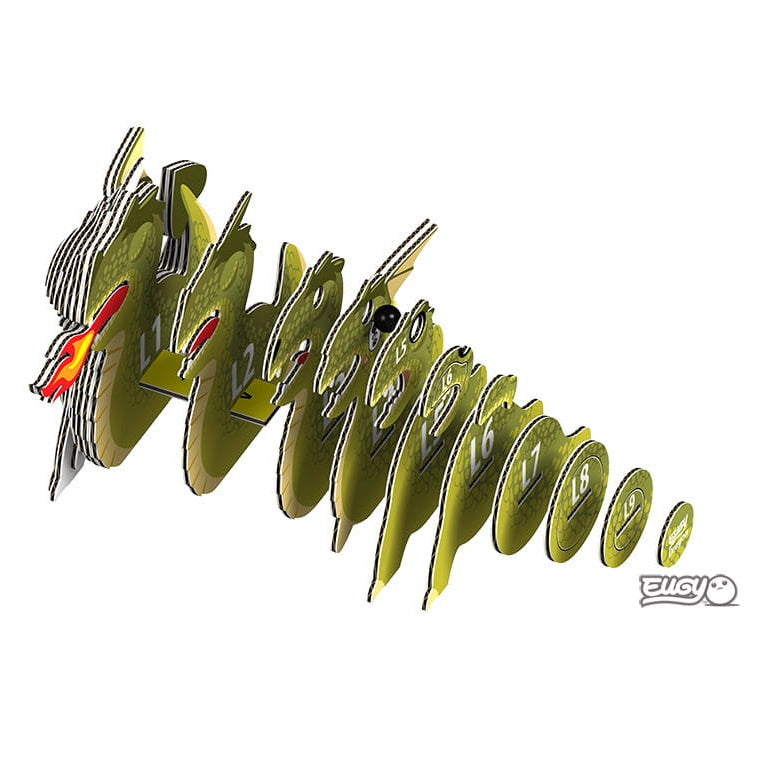 Öko-Puzzle 3D – Drache - Tublu.de