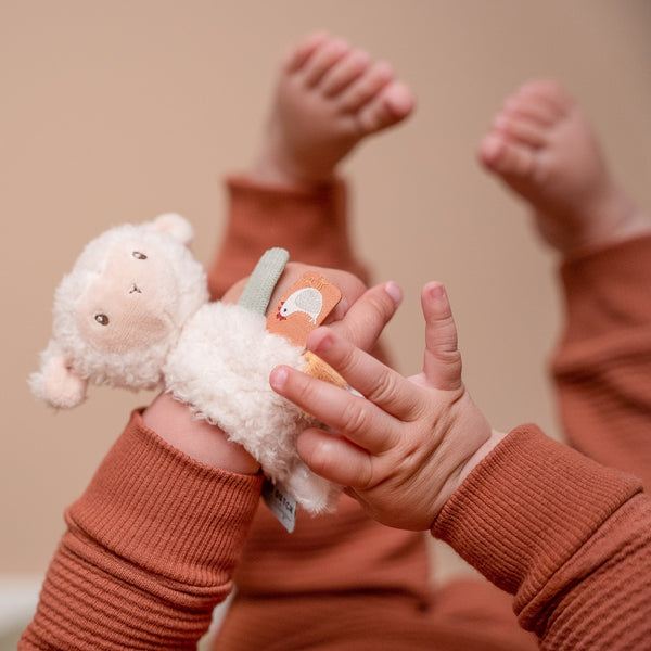 Rasselarmband mit Schaf - Little Farm - Tublu.de