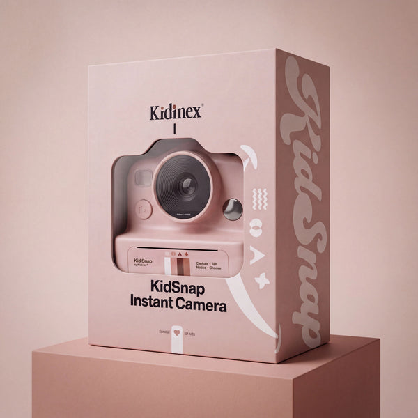 Digitalkamera mit Sofortdrucker für Kinder – KidSnap Pink