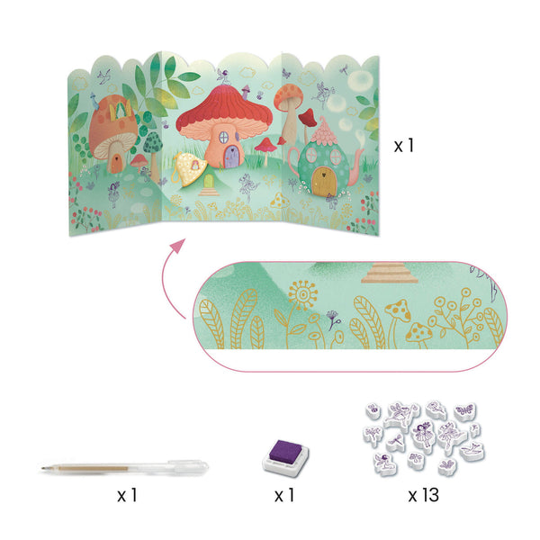 6-in-1-Kunstset – Feen