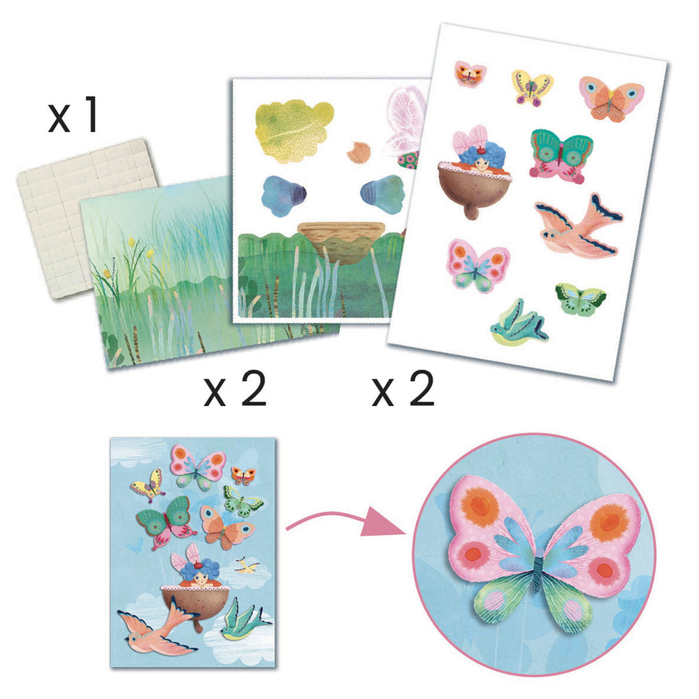 6-in-1-Kunstset – Feen