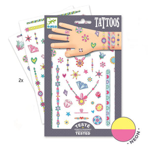 Neon-Tattoos für Kinder – Jenni's Juwelen - Tublu.de