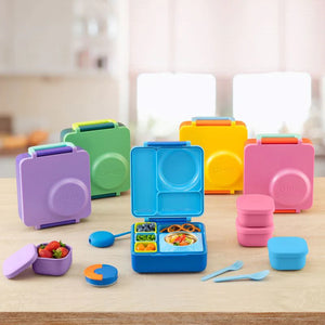 Snackbehälter für die Lunchbox OmieSnack – Blau