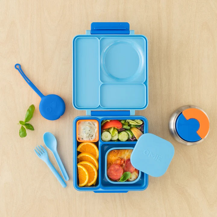 Snackbehälter für die Lunchbox OmieSnack – Blau