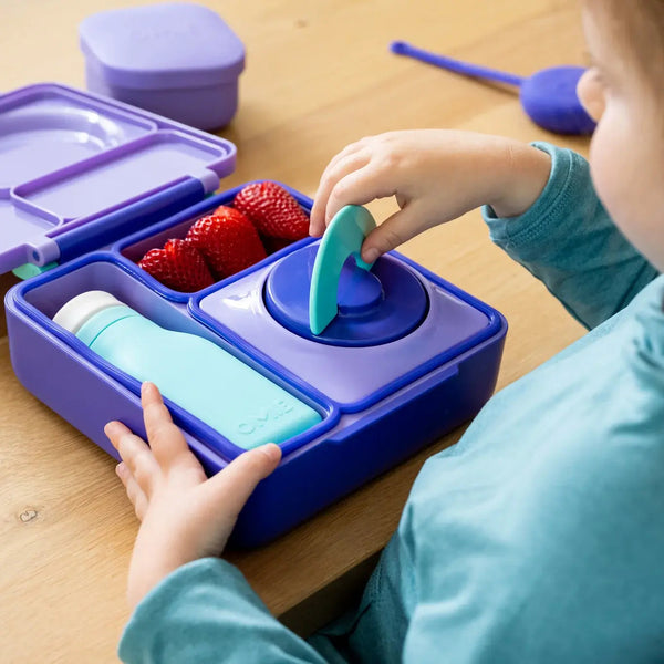 Trinkflasche für Kinder OmieBottle – Blue