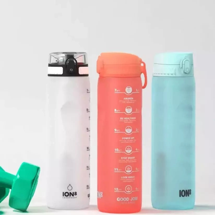 Trinkflasche 1000 ml - Motivator Türkis
