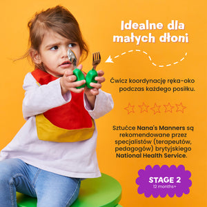 Gabel und Löffel STUFE 2 – Grün