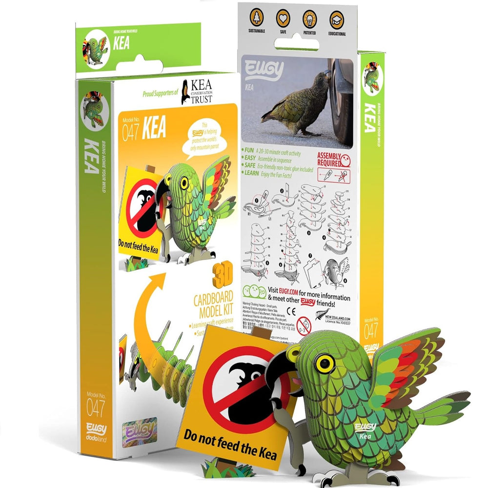 Öko-Puzzle 3D – Kea-Papagei - Tublu.de