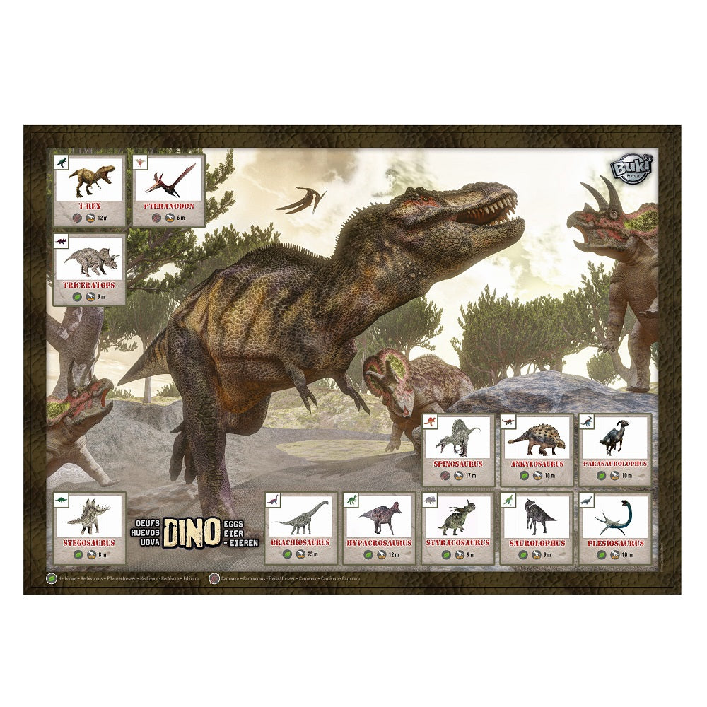Mega-Packung Dinosaurier-Eier - 12 Stück - Tublu.de