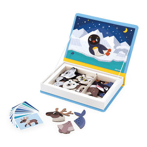 Magnetisches Puzzle Magnetibook – Polar-Tiere - Tublu.de