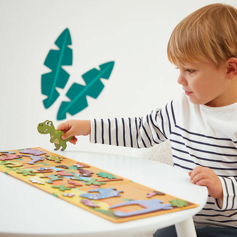 Magnetisches Puzzle Magneti'stories – Dinosaurier - Tublu.de