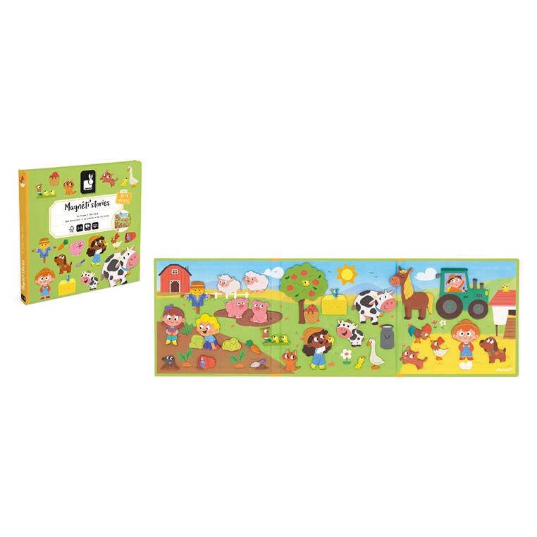 Magnetisches Puzzle Magneti'stories – Bauernhof - Tublu.de