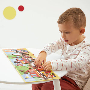 Magnetisches Puzzle Magneti'stories – Feuerwehrleute - Tublu.de