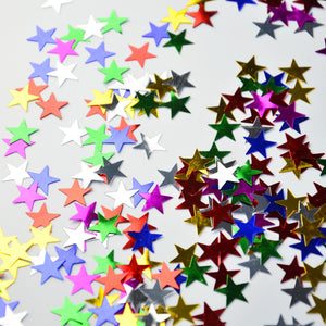 Set mit sensorischen Accessoires – Pompons, Sterne, Glitzer - Tublu.de