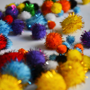 Pompons – Metallic-Farben - Tublu.de