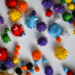 Pompons – Metallic-Farben - Tublu.de