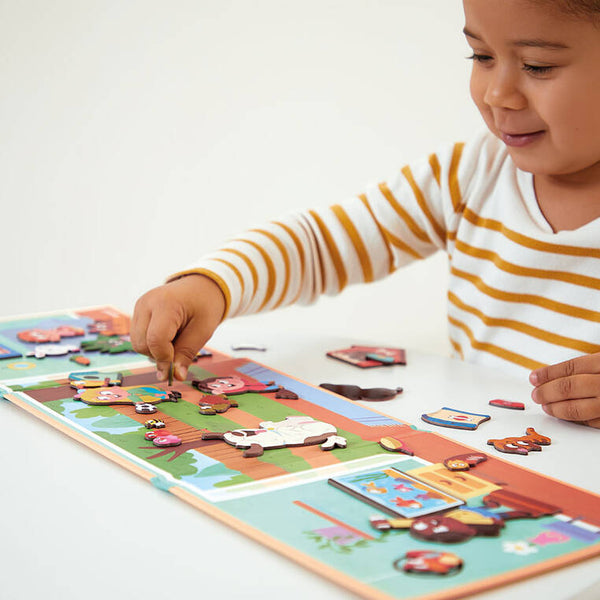 Magnetisches Puzzle Magneti'stories – Haustiere - Tublu.de