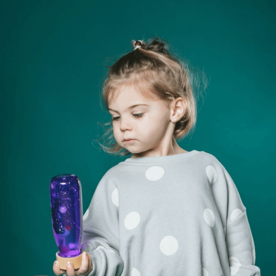 Sensorikflasche FLOAT – Violett - Tublu.de