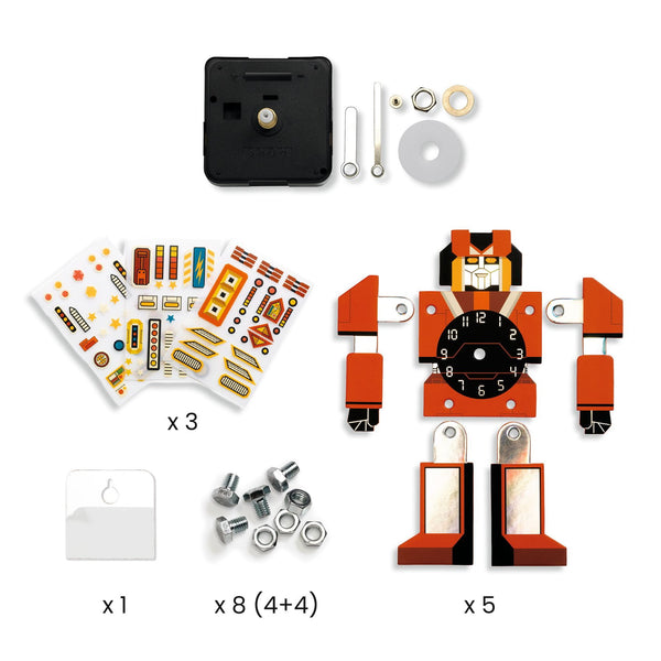 DIY-Kunstset – Roboteruhr - Tublu.de