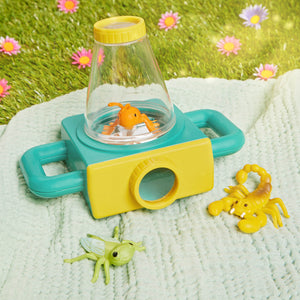 Set für kleine Insektenliebhaber mit Lupe und Aufklebern – Little Explorer - Tublu.de