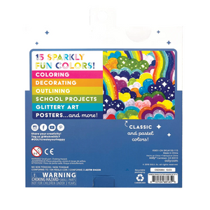 Glitzernde Filzstifte – Rainbow Sparkle