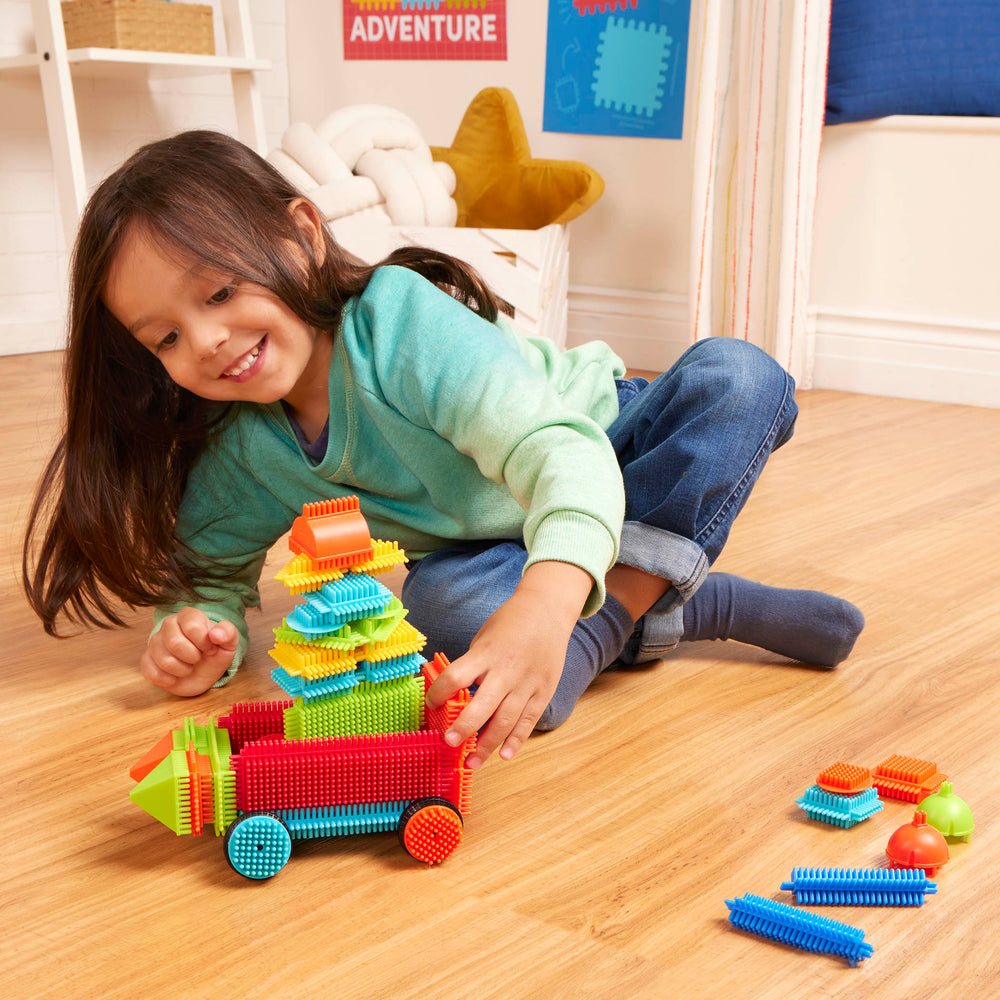 Bristle Blocks Stachelbausteine – Builder Bucket 50 Teile