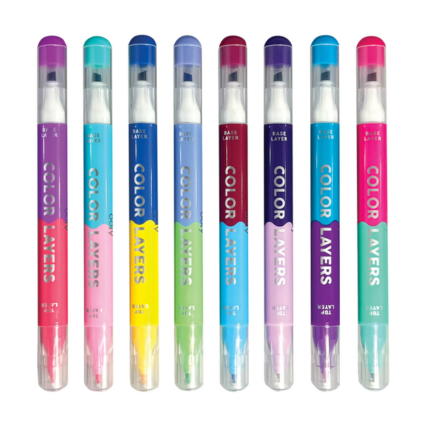 Beidseitige Schicht-Filzstifte – Color Layers
