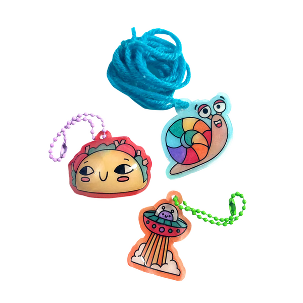 Kreativset „eigenen Schlüsselanhänger machen“ – Lustige Freunde