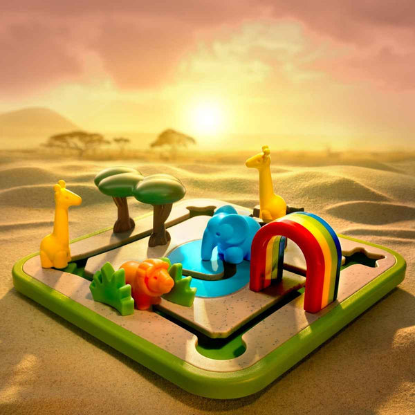 Gra logiczna Smart Games - Park Safari Jr (PL)