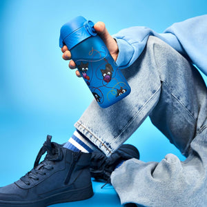 Trinkflasche für Kinder 400 ml - Verspielte Katzen